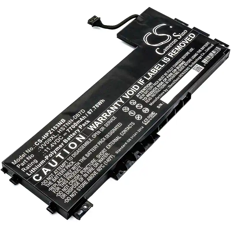 Batteria per HP ZBook 15 G3 / 15 G4, VV09XL, 7700 mAh