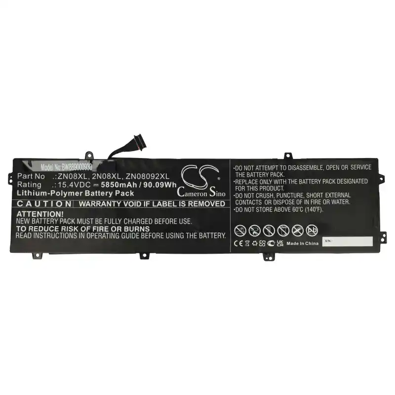 Batteria per HP ZBook Studio G3 / G4, ZN08XL, 5850 mAh
