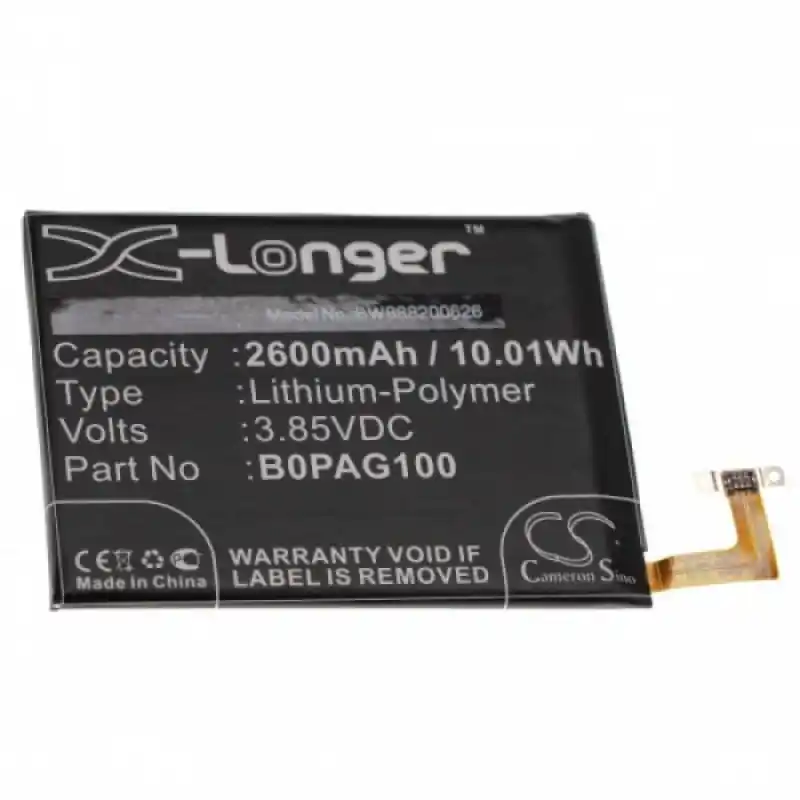 Batteria per HTC Butterfly 2, 2600 mAh