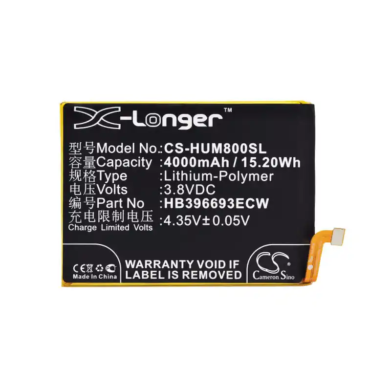 Batteria per Huawei Ascend Mate 8, 4000 mAh