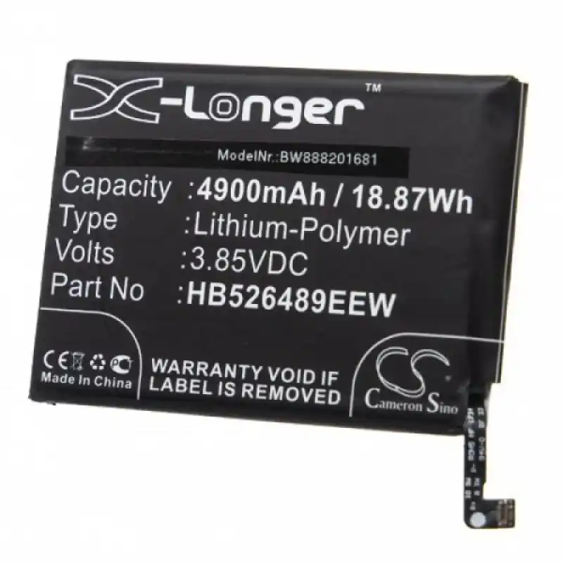 Batteria per Huawei Enjoy 10e Premium Edition, 4900 mAh