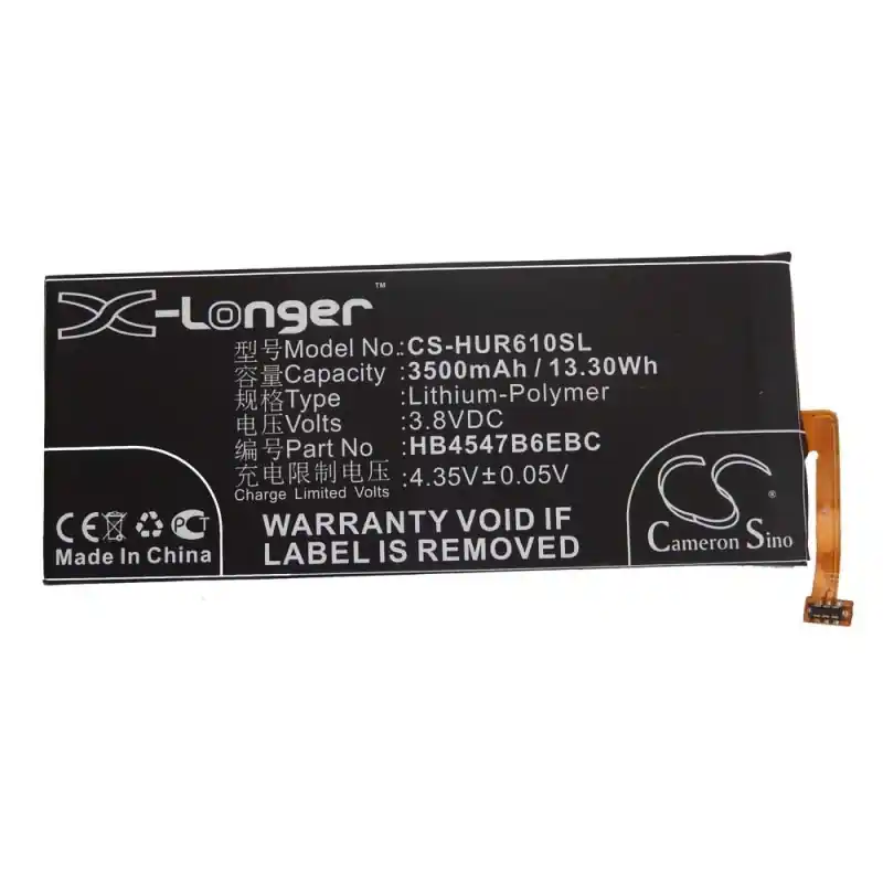 Batteria per Huawei Honor 6 Plus, 3500 mAh