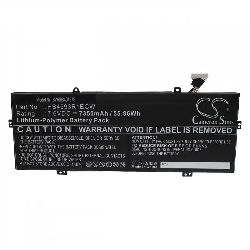 Batteria per Huawei Matebook 14 / KLV-W29, 7350 mAh