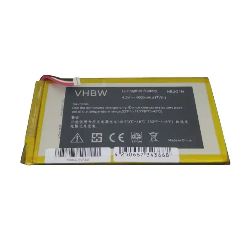 Batteria per Huawei MediaPad 7 Lite, 4000 mAh