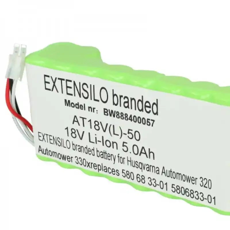 Batteria per Husqvarna Automower 320 / 330x / 420, 18 V, 5.0 Ah