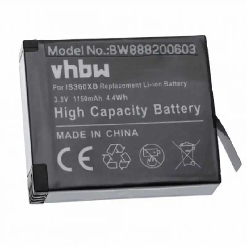 Batteria per Insta360 One X, 1150 mAh