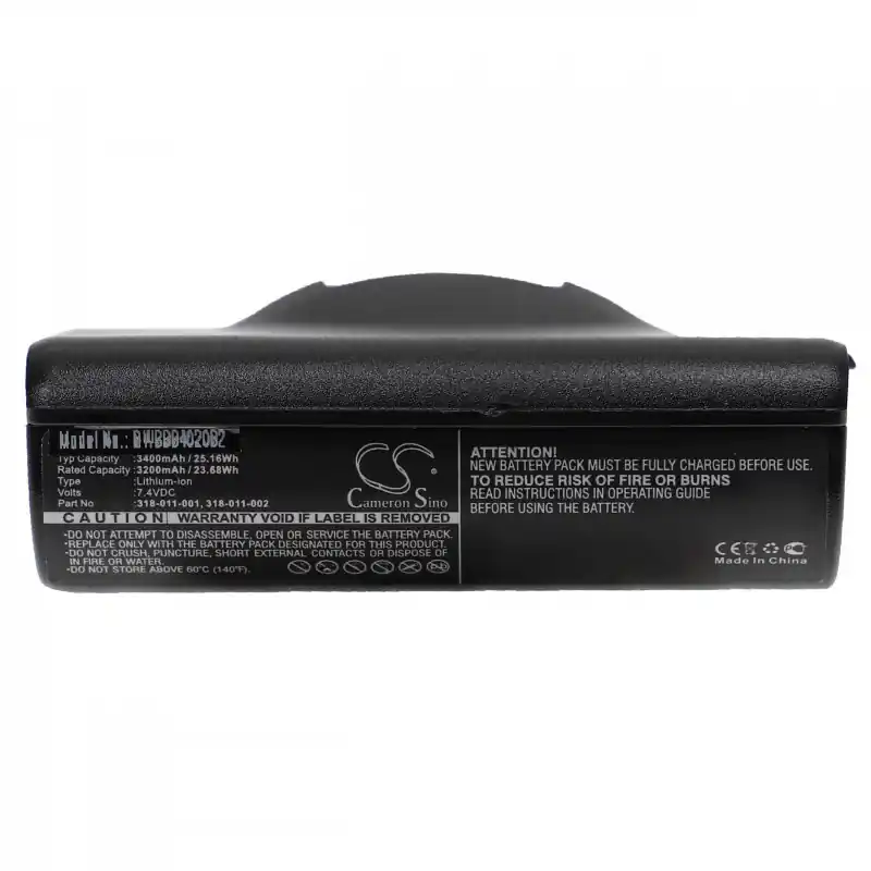 Batteria per Intermec PB40 / PB41 / PW42, 3400 mAh