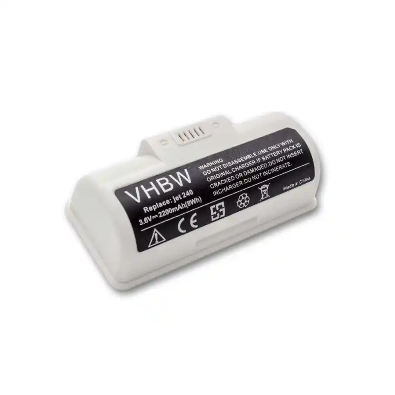 Batteria per iRobot Braava Jet serie 240, 2200 mAh