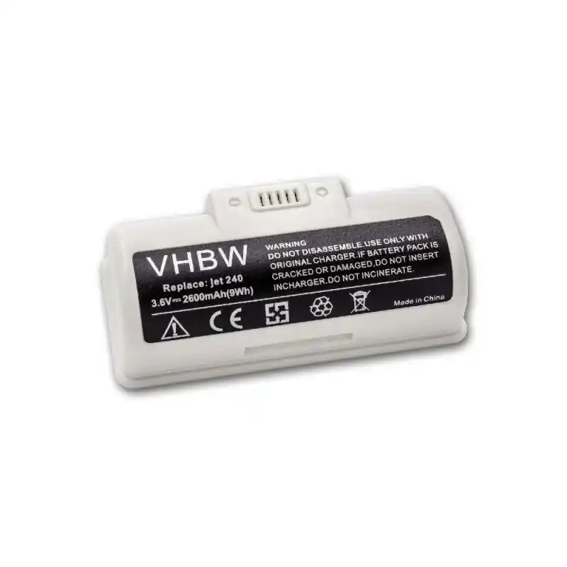 Batteria per iRobot Braava Jet serie 240, 2600 mAh