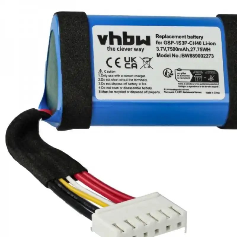 Batteria per JBL Charge 5, 7500 mAh