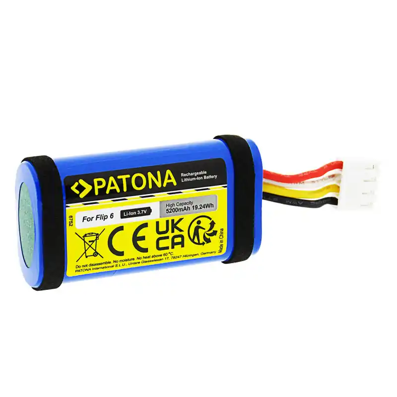 Batteria per JBL Flip 6, 5200 mAh
