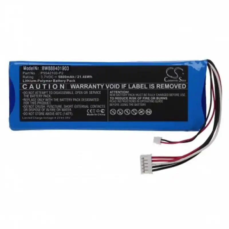 Batteria per JBL Pulse 3, P5542100-P2, 5800 mAh