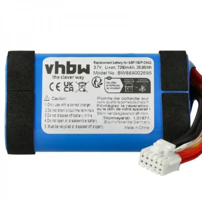 Batteria per JBL Pulse 5, 7260 mAh