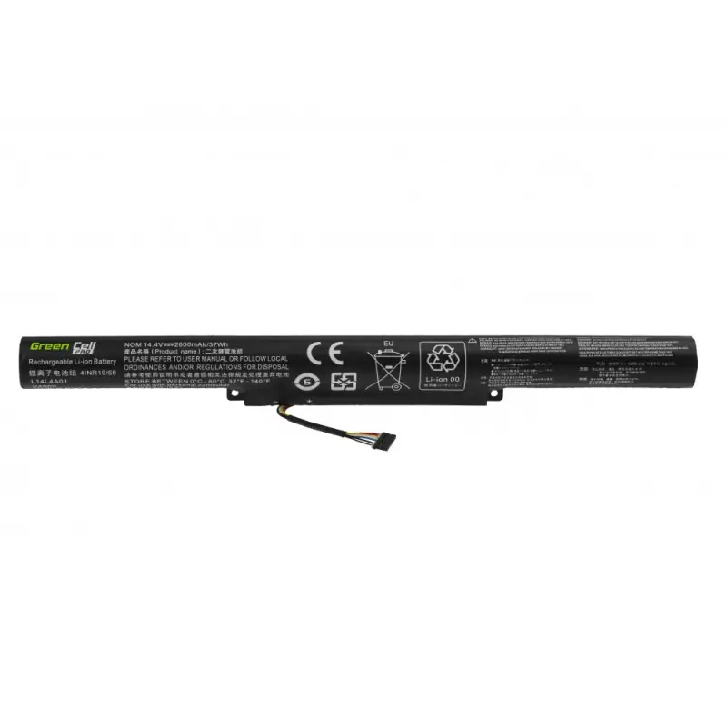 Batteria per Lenovo IdeaPad 500-15ISK / Z41-70 / Z51-70, 2600 mAh