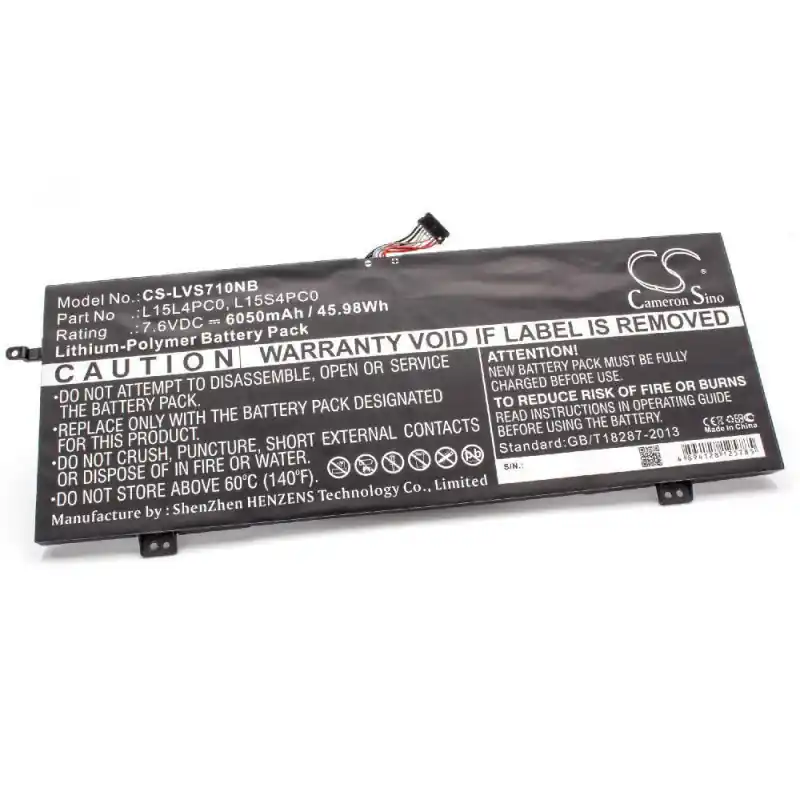 Batteria per Lenovo IdeaPad 710S-13IKB / 710S-13ISK, 6050 mAh
