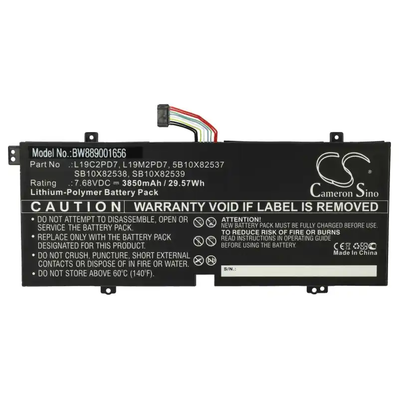 Batteria per Lenovo Ideapad Duet 3-10IGL5, 3850 mAh