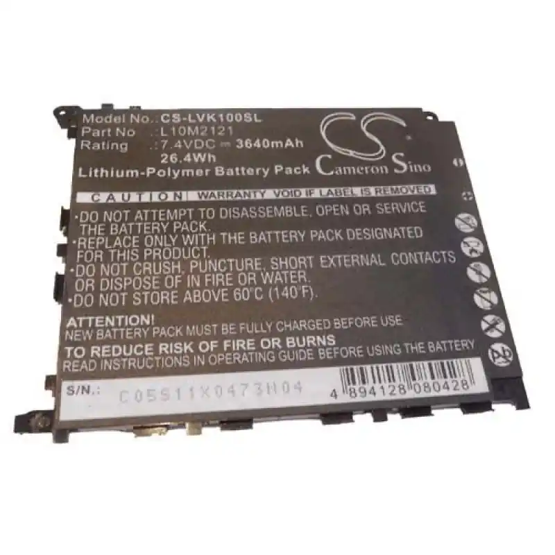 Batteria per Lenovo IdeaPad K1, 3640 mAh