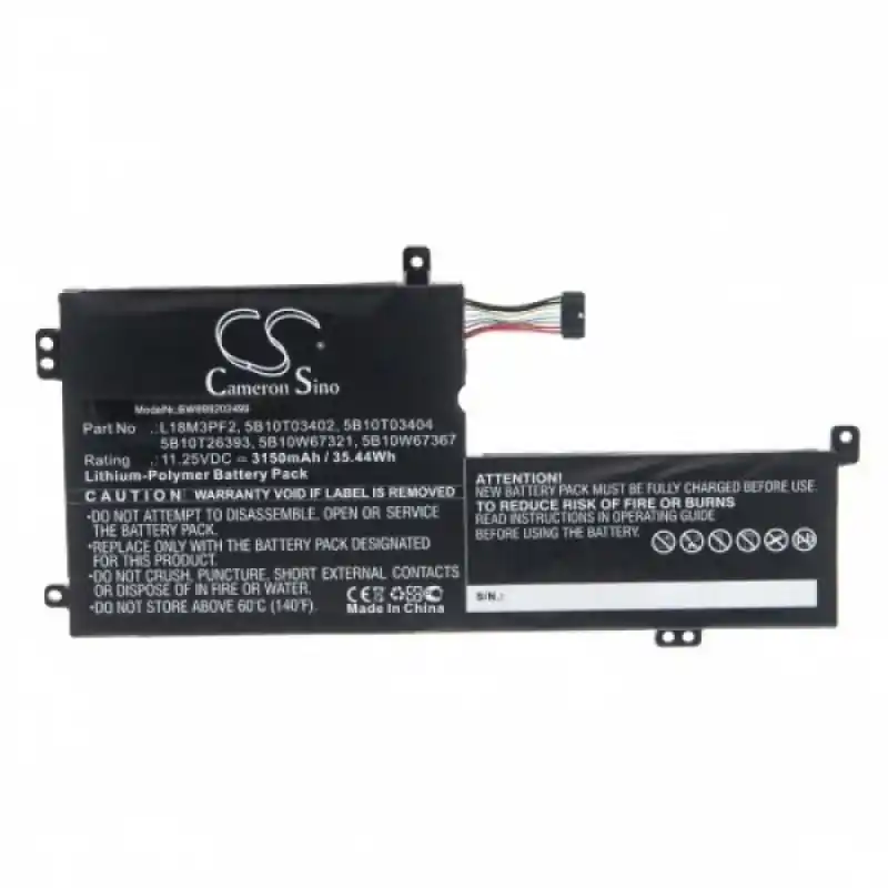 Batteria per Lenovo IdeaPad L340-15IWL / V155-15API, 3150 mAh