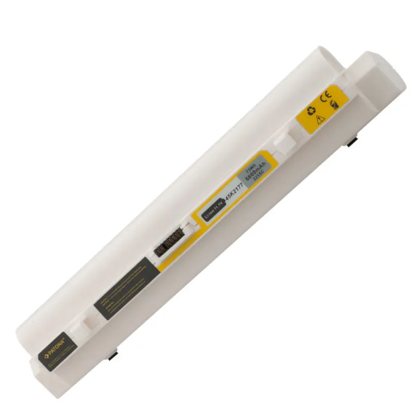 Batteria per Lenovo IdeaPad S9 / S10 / S12 / M10, bianca, 6600 mAh