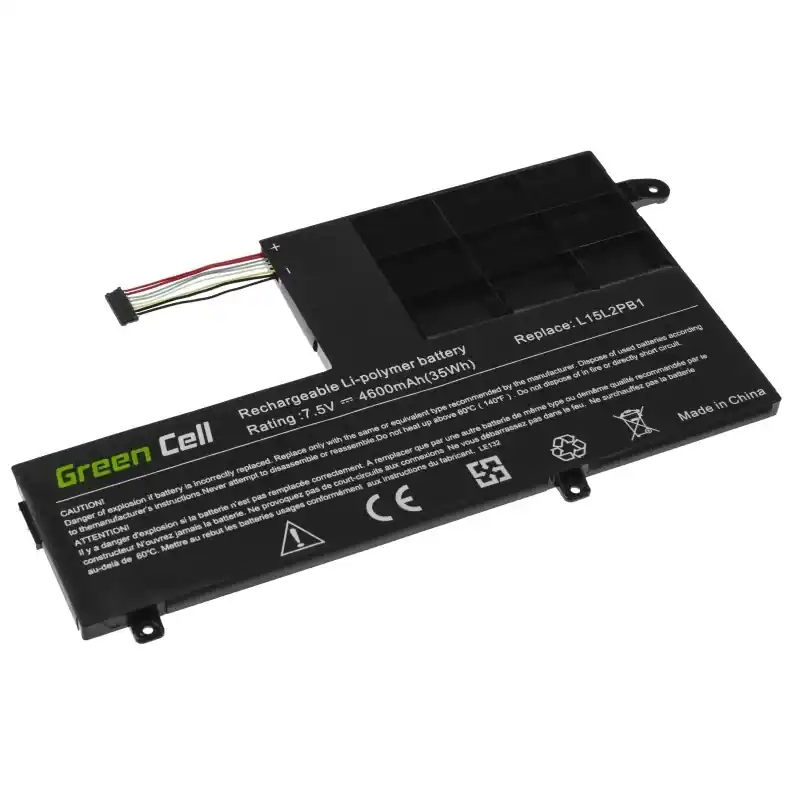 Batteria per Lenovo IdeaPad Yoga 510-14IKB / Flex 3 1470 / Flex 4 1470, Type B, 7.6 V, 4600 mAh