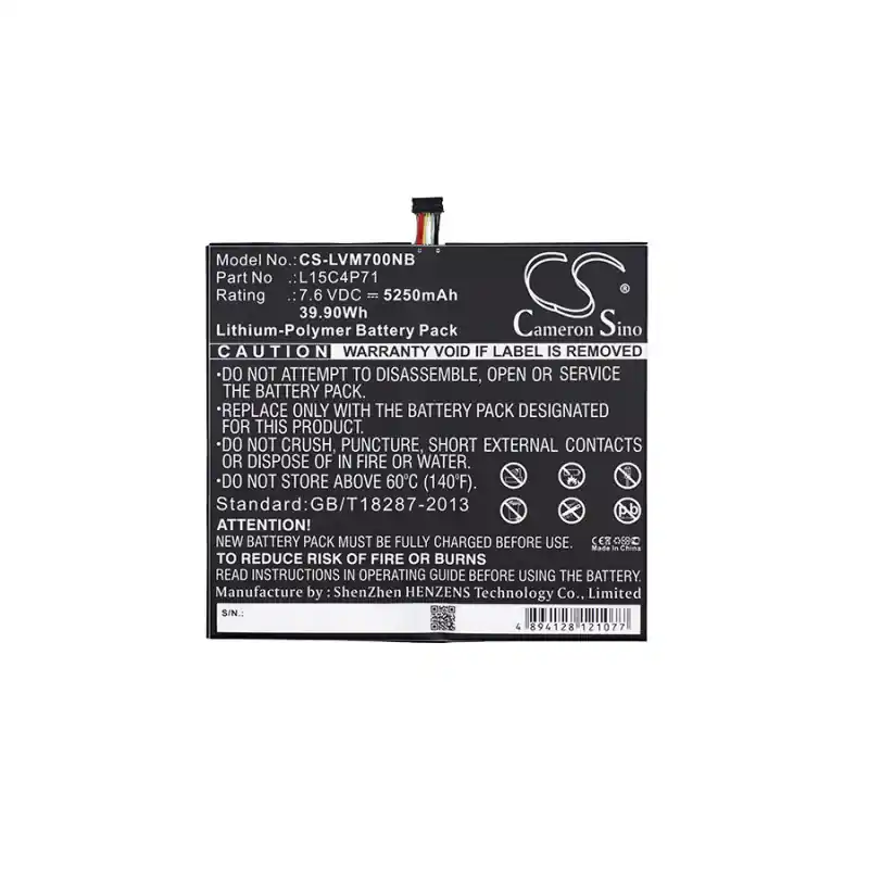 Batteria per Lenovo Miix 700 / Miix 710, 5250 mAh