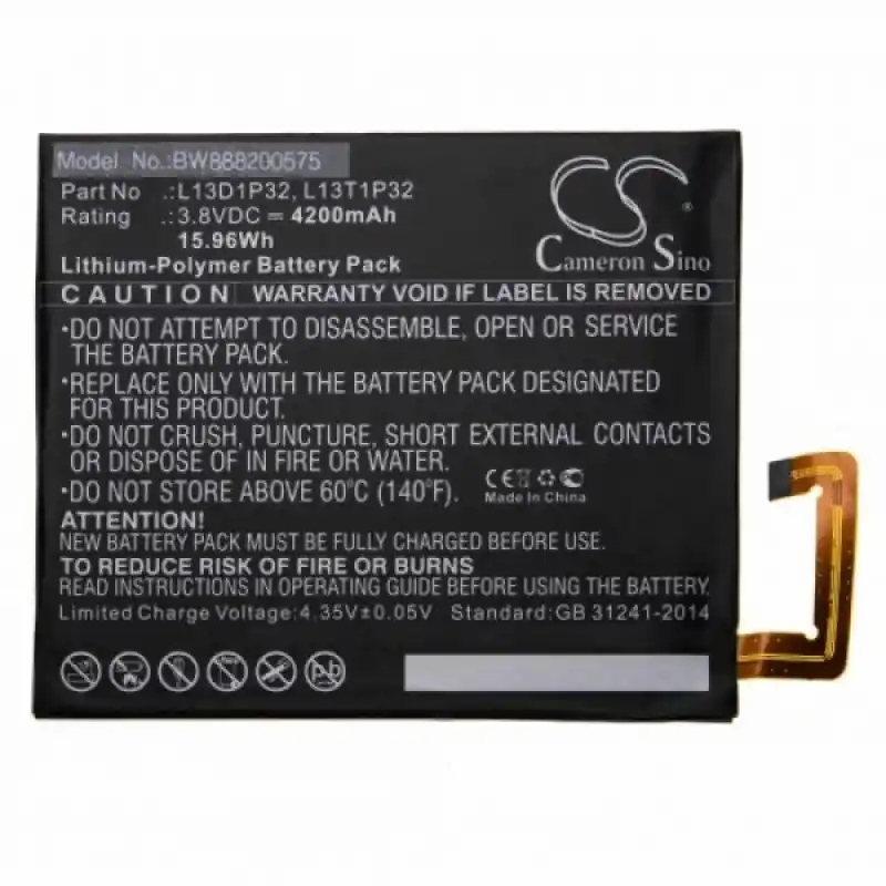 Batteria per Lenovo Tab 2 A8-50 / Tab S8-50, 4200 mAh