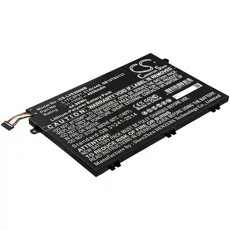 Batteria per Lenovo ThinkPad E14 / E15 / E480 / E580, 4050 mAh