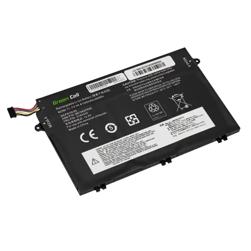 Batteria per Lenovo ThinkPad E485 / E490 / E590, 01AV445, 4100 mAh
