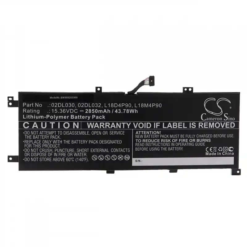 Batteria per Lenovo ThinkPad L13 Yoga, 2850 mAh
