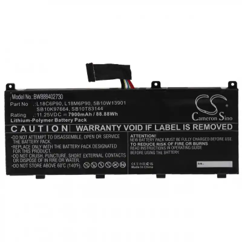 Batteria per Lenovo Thinkpad P53, 7900 mAh