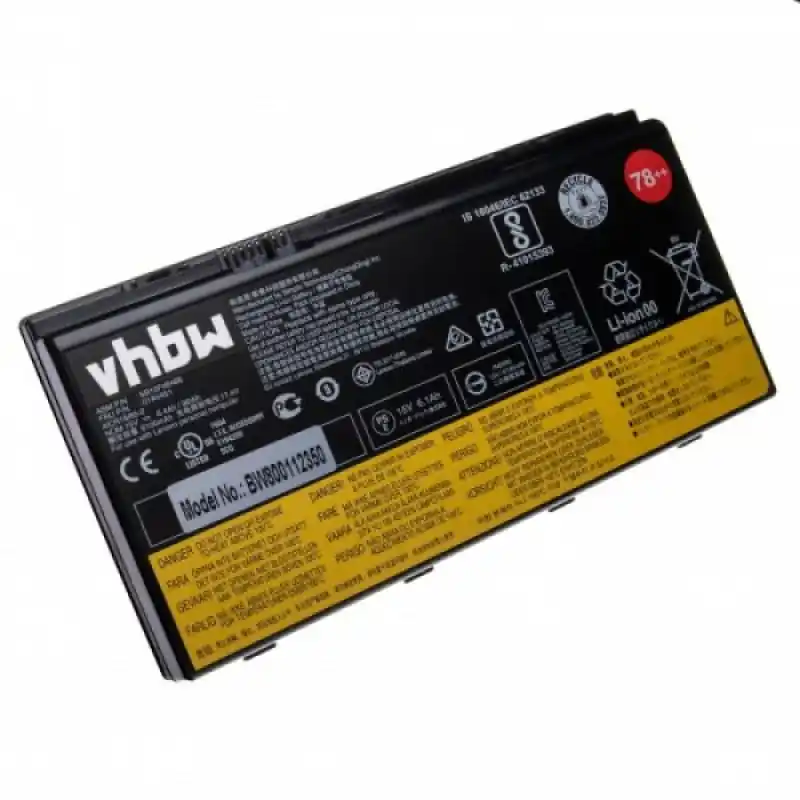 Batteria per Lenovo Thinkpad P70, 6400 mAh