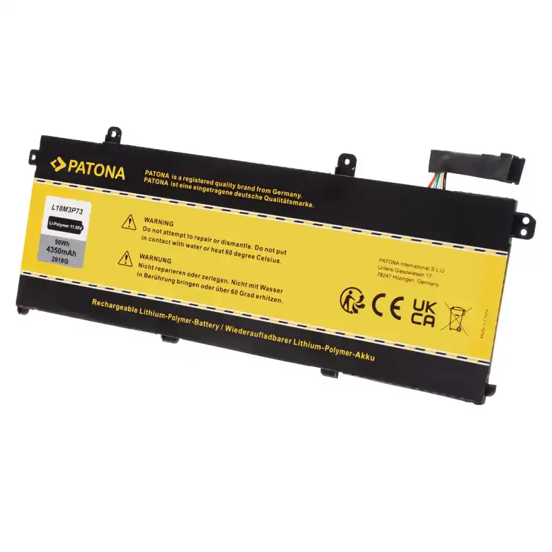 Batteria per Lenovo ThinkPad T490 / P43S / T14 Gen1 / T14 Gen2, 4350 mAh