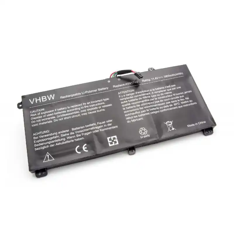Batteria per Lenovo Thinkpad T550 / T560 / W550, 3900 mAh