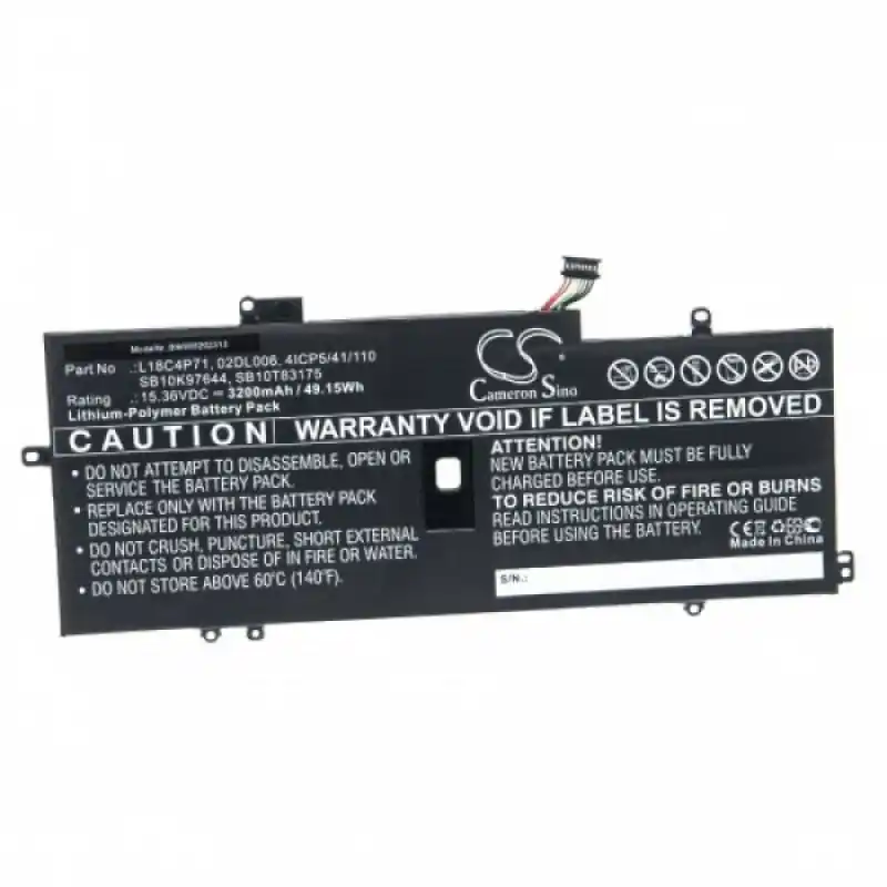 Batteria per Lenovo ThinkPad X1 Carbon (2020) / 8th Gen., 3250 mAh