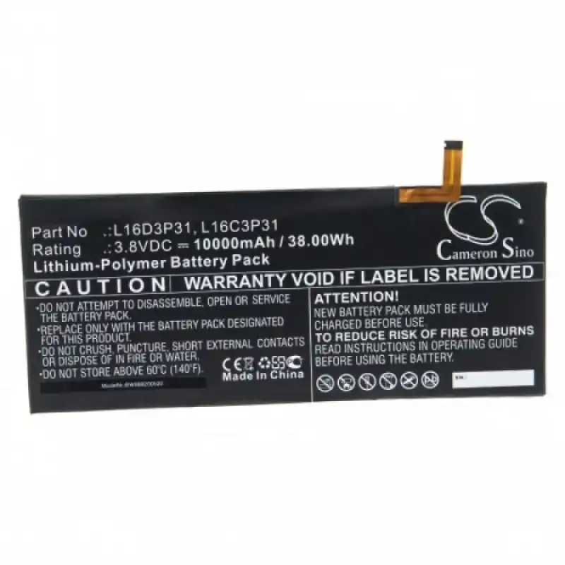 Batteria per Lenovo Yoga A12, 10000 mAh
