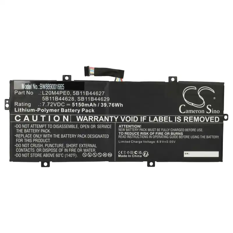 Batteria per Lenovo Yoga Duet 7 13ITL6, 5150 mAh