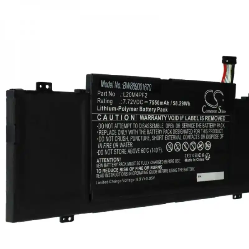 Batteria per Lenovo Yoga Slim Carbon 7-14ACN6, 7550 mAh