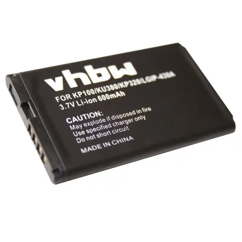 Batteria per LG GM205 / KP100 / KU380 / AX155 / AX585, 600 mAh