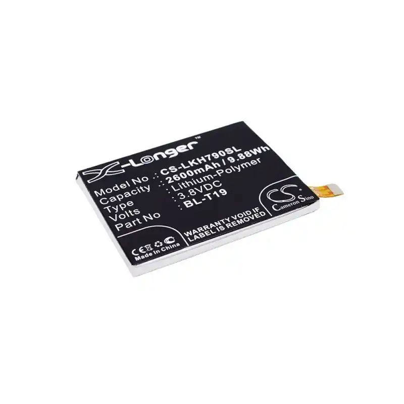 Batteria per LG Google Nexus 5X / H790, 2600 mAh