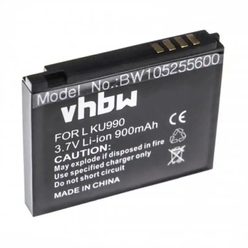 Batteria per LG KU990 / KC910 / KE990 / KM900, 900 mAh
