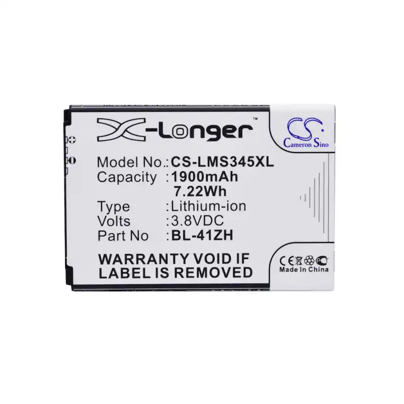 Batteria per LG Optimus L50 / C40 / D290 / H340, 1900 mAh