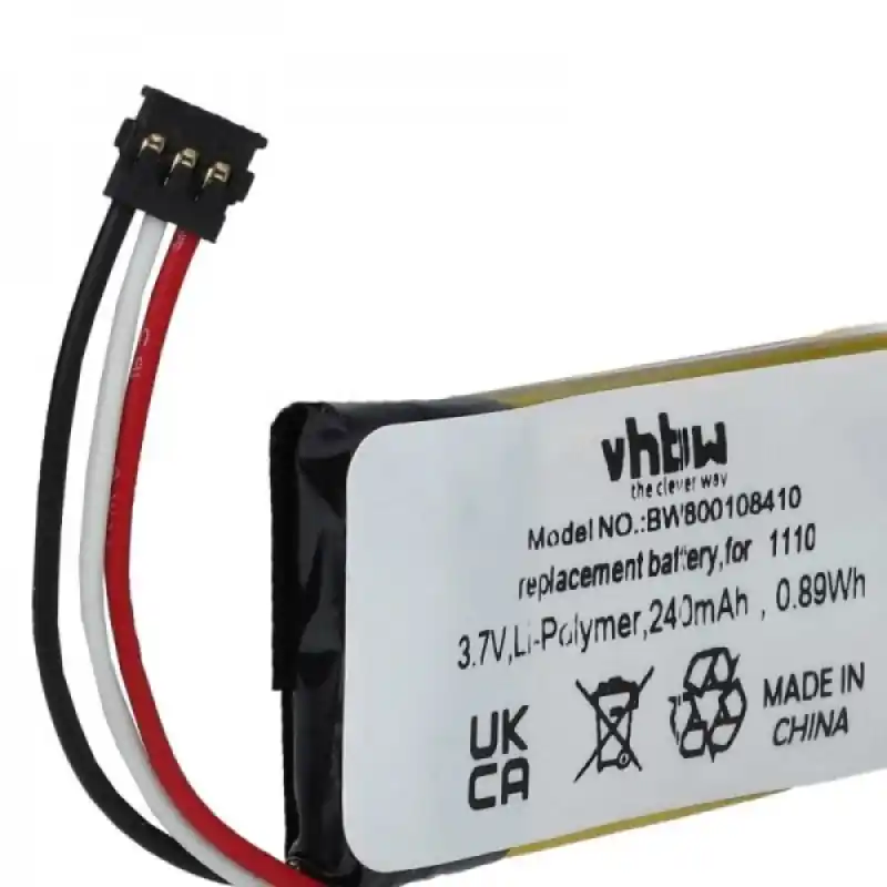 Batteria per Logitech H600, 240 mAh