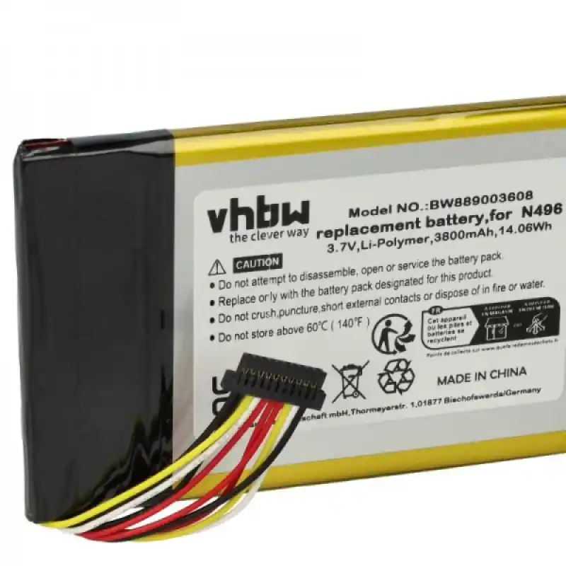 Batteria per Magellan TRX7, 3800 mAh