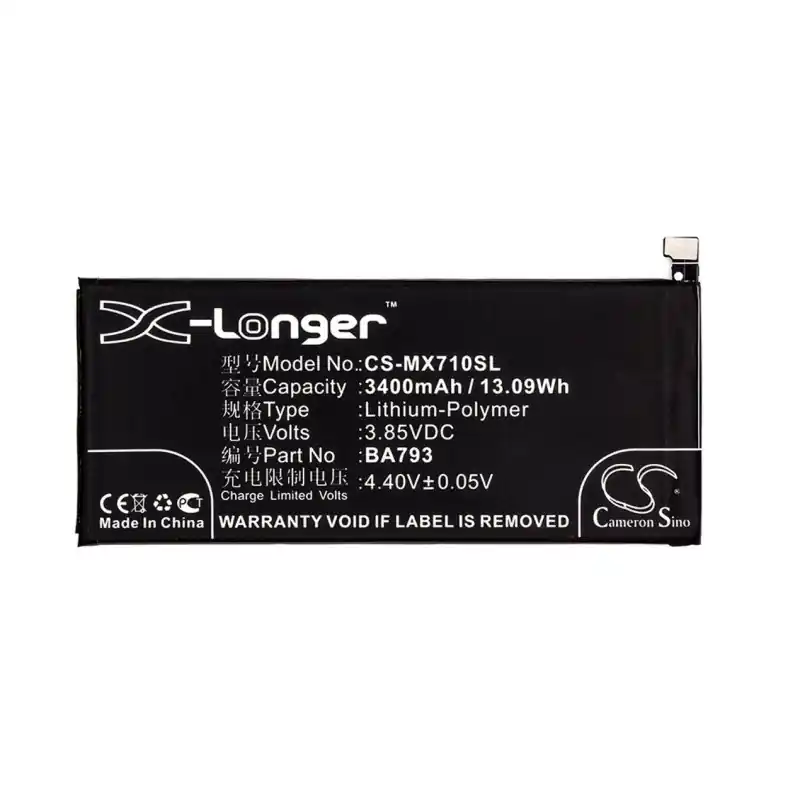 Batteria per Meizu Pro 7 Plus / M793Q, 3400 mAh