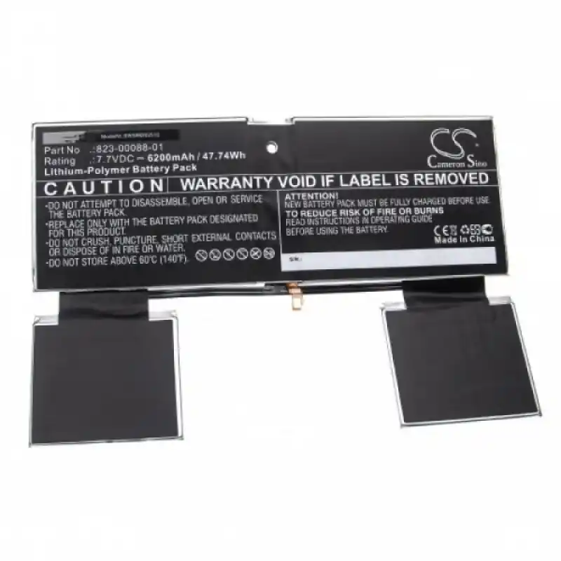 Batteria per Microsoft Surface A70, 6200 mAh