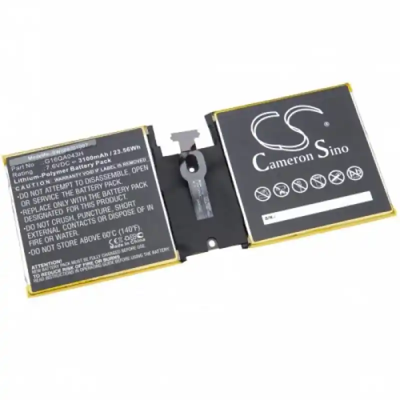 Batteria per Microsoft Surface Go 1824, 3100 mAh