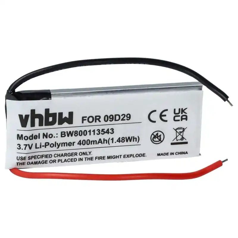 Batteria per Midland BT Intercom / BT Rider, 400 mAh
