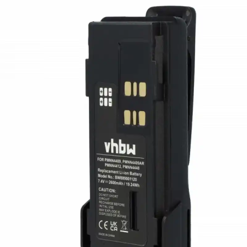 Batteria per Motorola DP4000 / XPR3000 / GP328D, 2600 mAh