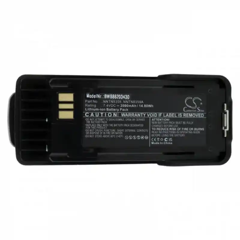 Batteria per Motorola DP4000EX / DP4801 / DGP8550E, 2000 mAh