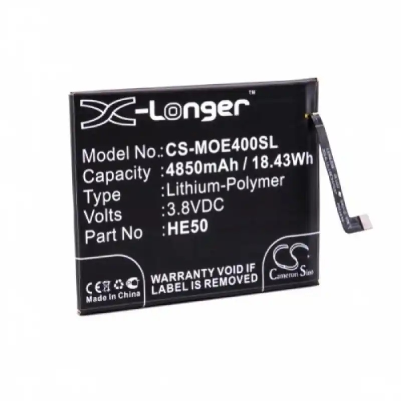 Batteria per Motorola Moto E4 Plus / XT1770 / XT1771, 4850 mAh